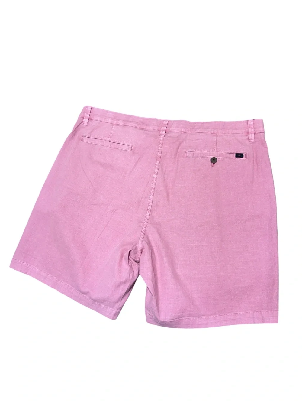 NWT Faherty Men’s Organic Cotton Blend Dusty Pink Chino Shorts Size 40 Casual